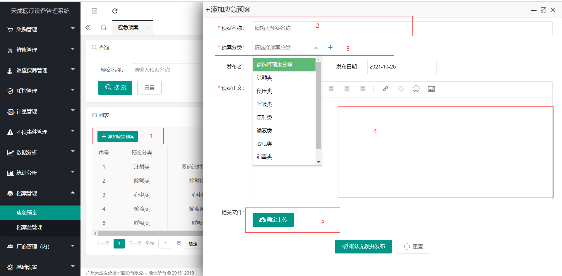 应急预案管理